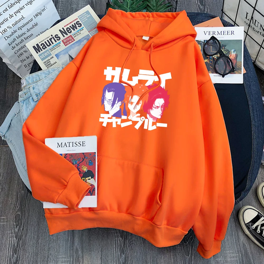 Hoodies Japan Anime Samurai Champloo Print Kawaii Clothes Women Vintage Gothic Clothes Winter Fleece Harajuku Cartoon Sweatshirt
Hoodies Japan Anime Samurai Champloo Print Kawaii Clothes Women Vintage Gothic Clothes Winter Fleece Harajuku Cartoon Sweatshirt