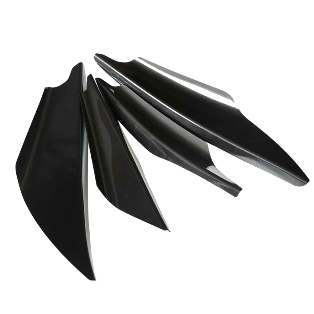 4pcs Front Bumper Side Canards Splitter Fins Universal Black Lip Splitters Fin Air trim Auto Body Side Wing Canards Splitters
4pcs Front Bumper Side Canards Splitter Fins Universal Black Lip Splitters Fin Air trim Auto Body Side Wing Canards Splitters