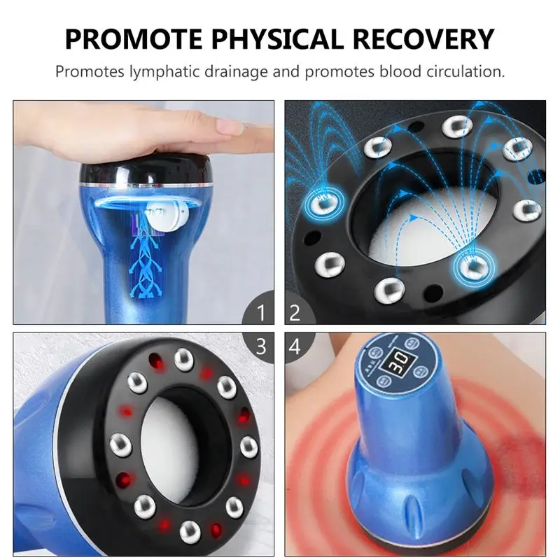 Electric Body Massager Scraping Instrument Electric Machine Cupping Whole Body Massager Scrapping Instrument -Included Battery
Electric Body Massager Scraping Instrument Electric Machine Cupping Whole Body Massager Scrapping Instrument -Included Battery