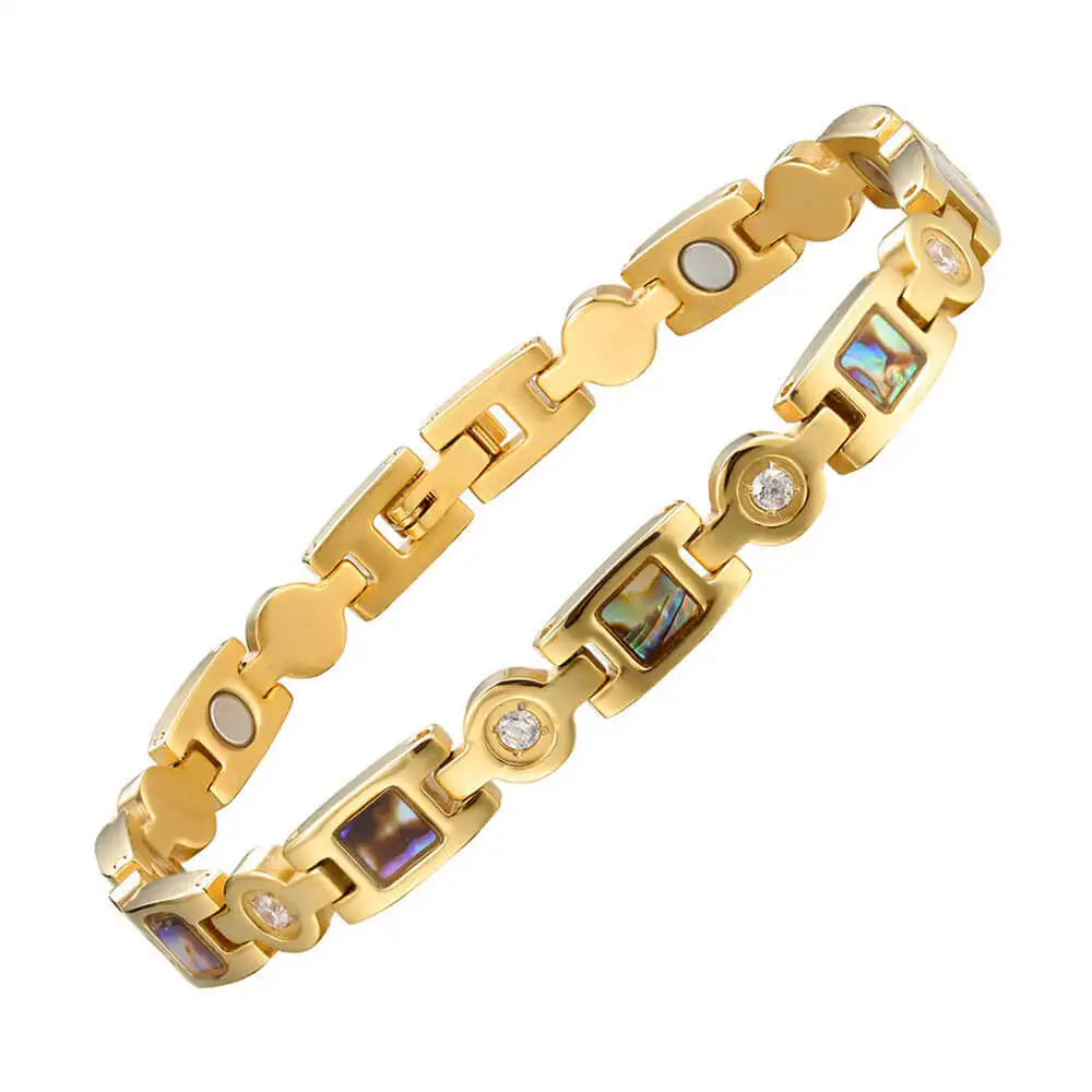 New Stainless Steel Bracelet Creative Titanium Steel Magnet Energy Bracelets Women Hand Accessories
New Stainless Steel Bracelet Creative Titanium Steel Magnet Energy Bracelets Women Hand Accessories