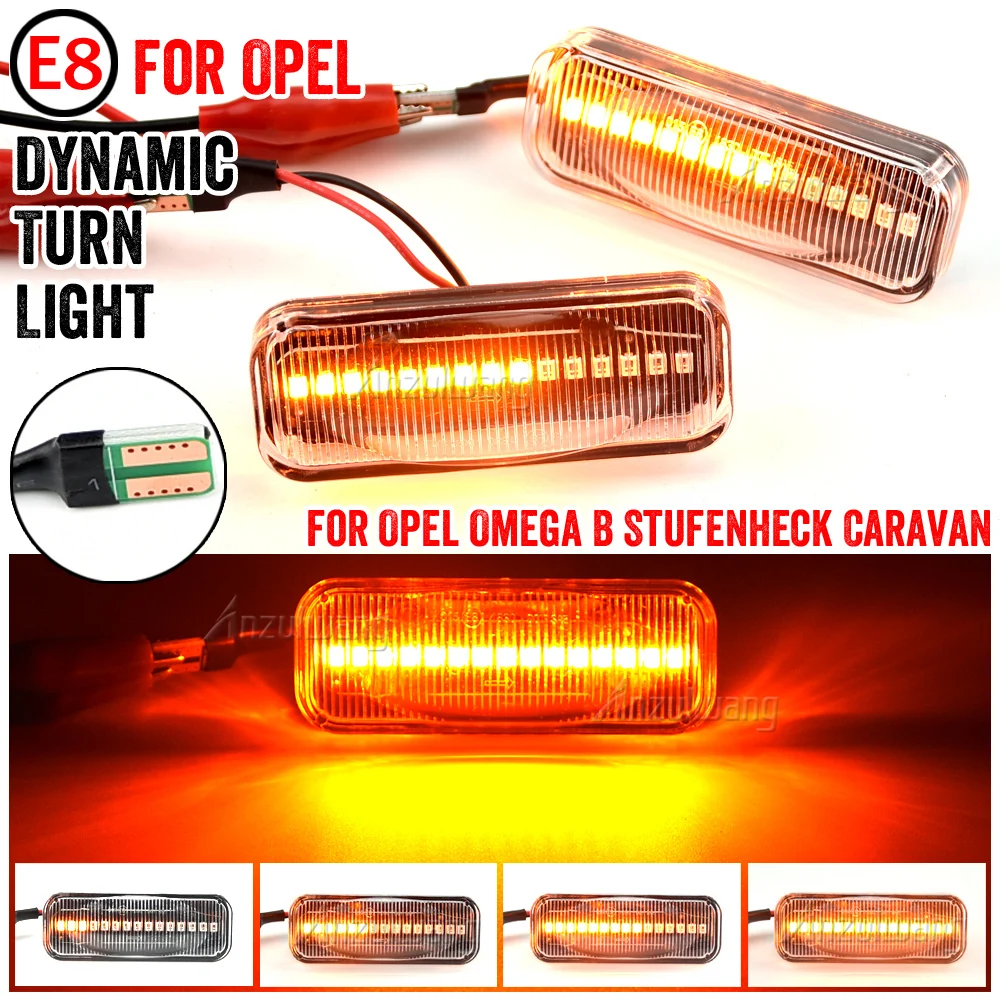2Pcs Dynamic LED Side Marker Lights Turn Signal Light Blinker For Opel Omega B Stufenheck Caravan 1994-2003
2Pcs Dynamic LED Side Marker Lights Turn Signal Light Blinker For Opel Omega B Stufenheck Caravan 1994-2003