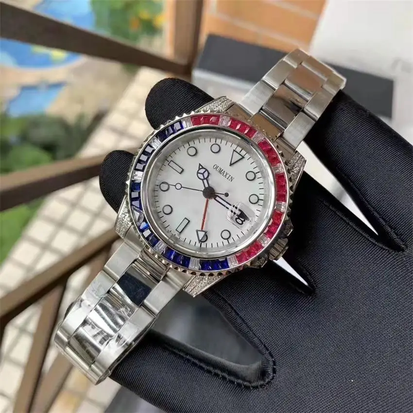 2021 Luxury Men 42mm Automatic Mechanical Watch White Dial Sapphire Glass 316L Stainless Steel Waterproof Men Clock AAA
2021 Luxury Men 42mm Automatic Mechanical Watch White Dial Sapphire Glass 316L Stainless Steel Waterproof Men Clock AAA