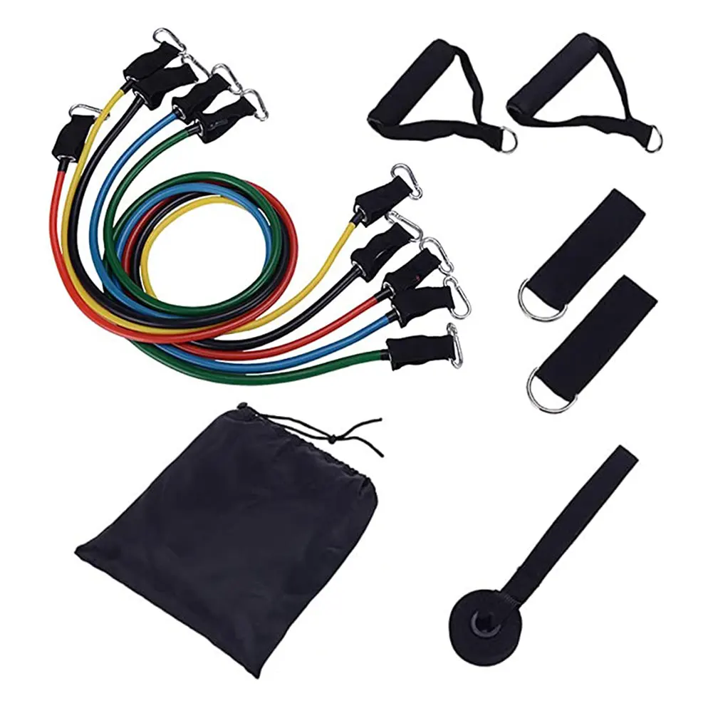 11 PCS Tension Resistance Band Set and Exercise Stretch Fitness Home Set 150 lbs Resistance Bands for Gym Fitness Training Yoga
11 PCS Tension Resistance Band Set and Exercise Stretch Fitness Home Set 150 lbs Resistance Bands for Gym Fitness Training Yoga