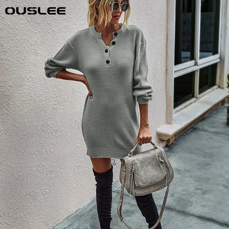 OUSLEE Sexy Slim Dress Women Autumn Solid Colors O Neck Long Sleeve Bodycon Dresses Mini Party Dress Vestidos Mujer Plus Size XL
OUSLEE Sexy Slim Dress Women Autumn Solid Colors O Neck Long Sleeve Bodycon Dresses Mini Party Dress Vestidos Mujer Plus Size XL