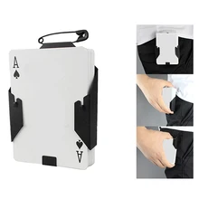 Manipulation Cards Clip Poker Holder Stage Magic Tricks Black Card Device Magic Accessories For Professional Accessories
