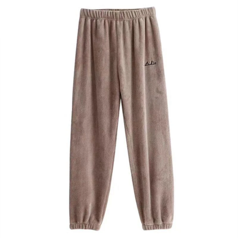 Fall Winter New Fairy Soft Warm Pants Coral Fleece Velvet Casual Pants Loose Lazy Sleep Pants Sweatpants Trousers Women
Fall Winter New Fairy Soft Warm Pants Coral Fleece Velvet Casual Pants Loose Lazy Sleep Pants Sweatpants Trousers Women