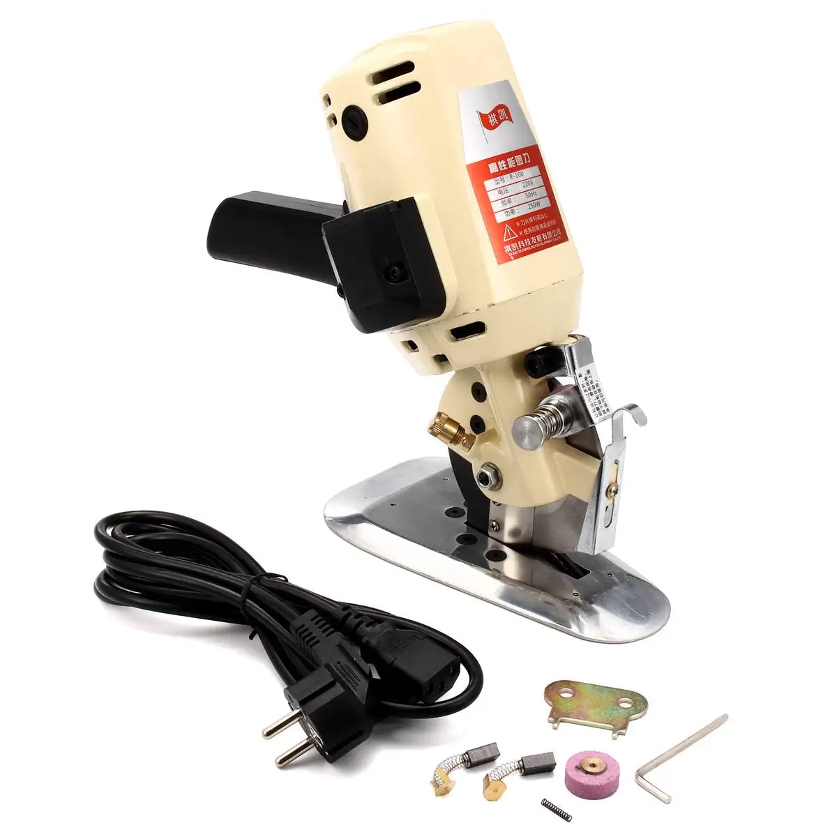 New Handheld Electric Round Cloth Cutter Scissors Shears Fabric Leather Cutting Machine Stitch High Accuracy Sewing Accessories
New Handheld Electric Round Cloth Cutter Scissors Shears Fabric Leather Cutting Machine Stitch High Accuracy Sewing Accessories