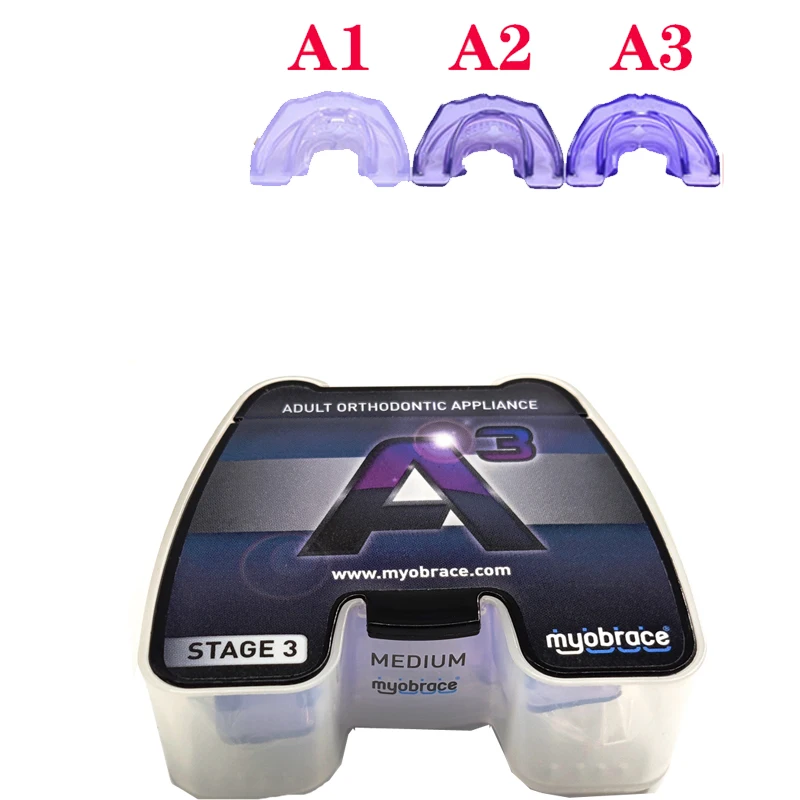 Myobrace Adult A3 Purple Teeth Trainer Dental Appliance Class III Brace A3 MRC Original Australia
Myobrace Adult A3 Purple Teeth Trainer Dental Appliance Class III Brace A3 MRC Original Australia