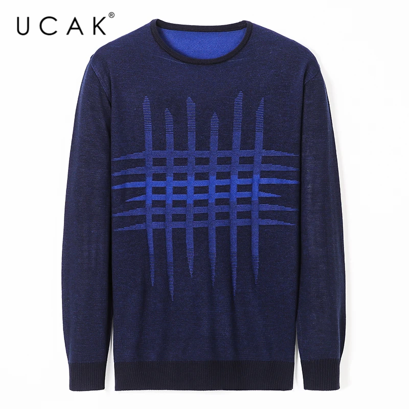 Мужской теплый пуловер с круглым вырезом, на осень/зиму
Мужской теплый пуловер с круглым вырезом, на осень/зиму