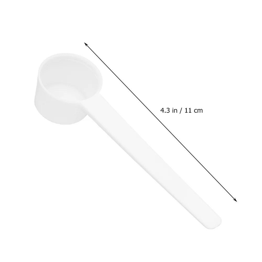 10pcs 5g Coffee Measuring Spoon For Powder Liquid Seasoning Refillable Reusable Compatible Scoops (White)
10pcs 5g Coffee Measuring Spoon For Powder Liquid Seasoning Refillable Reusable Compatible Scoops (White)