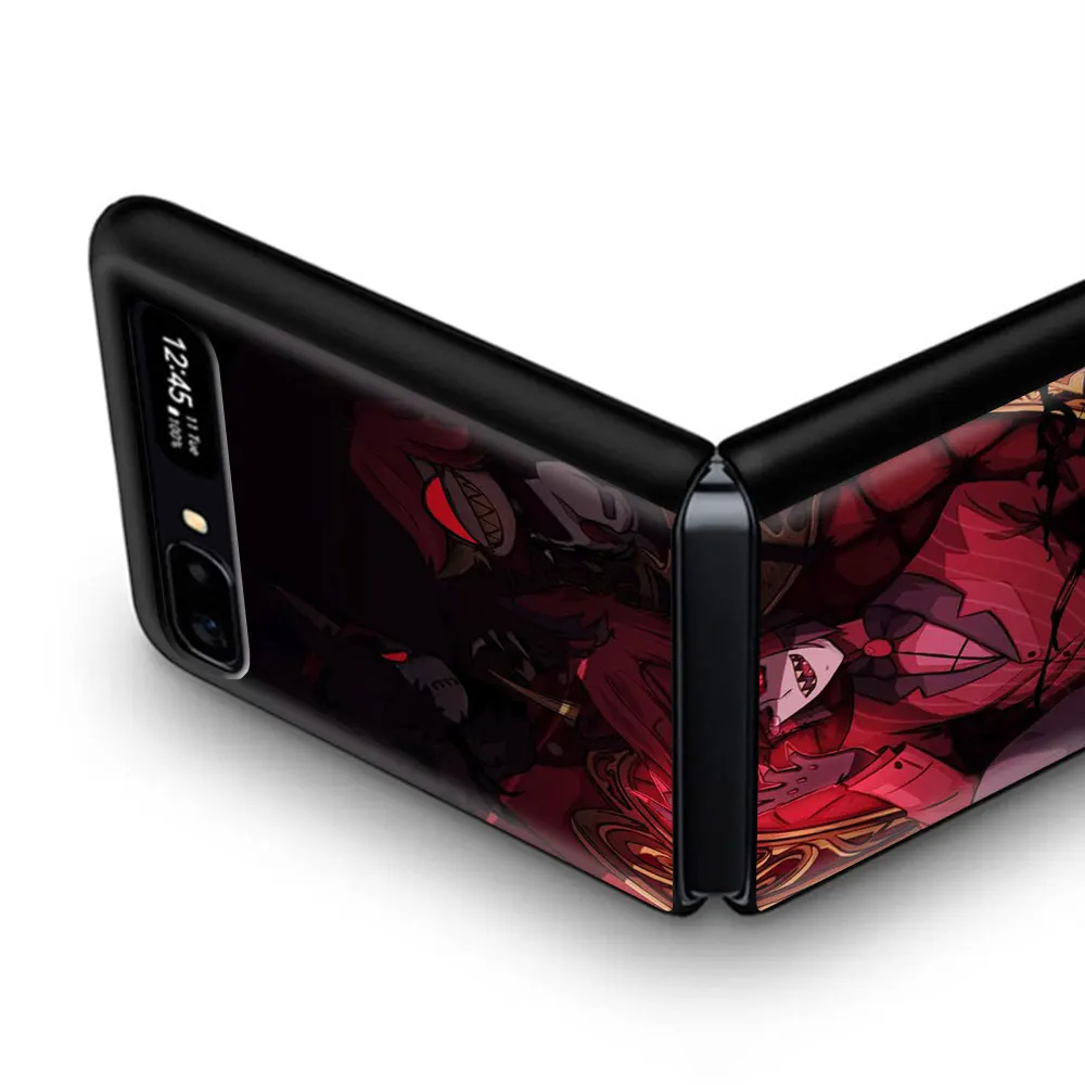 Coque Case for Samsung Z Flip Pattern Hard Black Shell for Samsung Z Flip 5G Phone Cover Shell Fundas Hazbin Hotels Alastor
Coque Case for Samsung Z Flip Pattern Hard Black Shell for Samsung Z Flip 5G Phone Cover Shell Fundas Hazbin Hotels Alastor