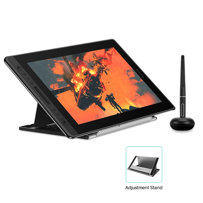 

HUION Kamvas Pro 16 15.6 Inch 266PPS Graphic tablet Drawing tablet Digital Monitor 8192 Pressure Levels with Shortcut keys
