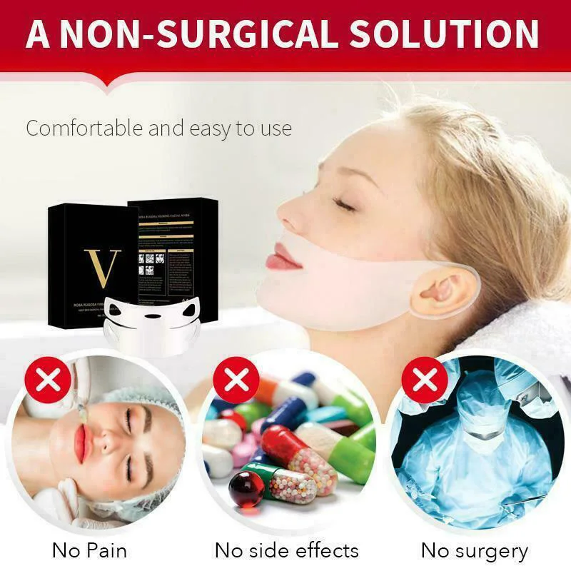 5Pcs 4D Double V Face Shape Tension Firming Mask Paper Slimming Lifting Face Care M2
5Pcs 4D Double V Face Shape Tension Firming Mask Paper Slimming Lifting Face Care M2