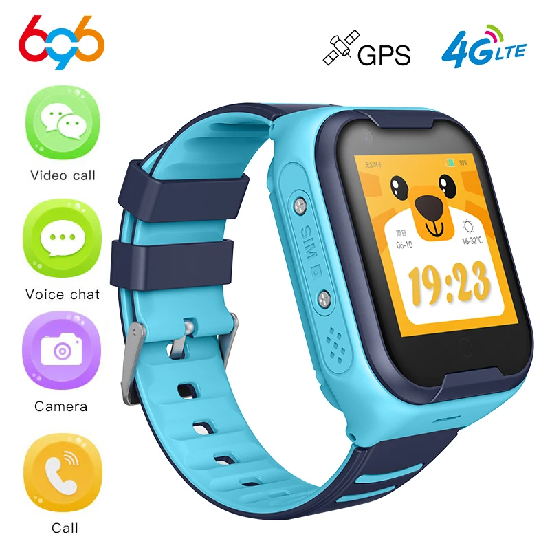 Фото 696 A36E 4G Детские Смарт часы WIFI + GPS базовая станция с поддержкой позиционирования
