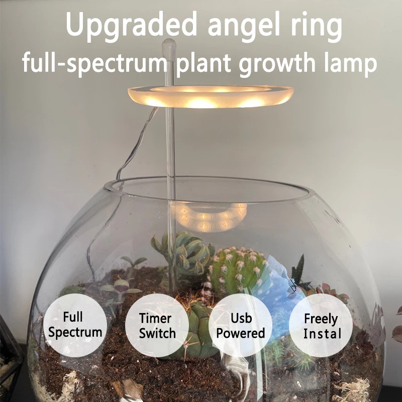 LED Grow Light with Timer Switch Full Spectrum Phyto Grow Lamp USB Phytolamp Lamp For Plants Lighting Plant For Plants For Indoo
LED Grow Light with Timer Switch Full Spectrum Phyto Grow Lamp USB Phytolamp Lamp For Plants Lighting Plant For Plants For Indoo