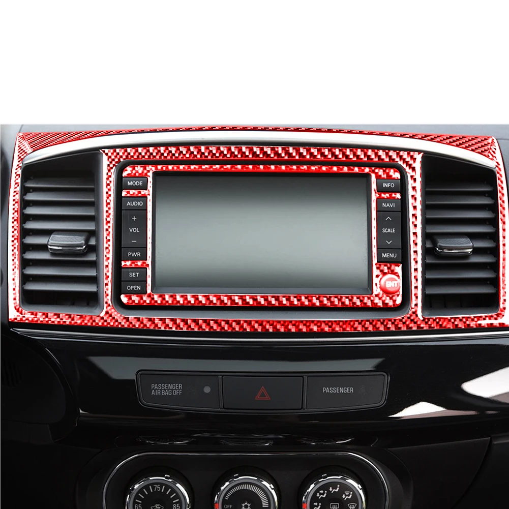 3Pcs/set For Mitsubishi Lancer 2008-2015 Center Console Navigation Frame Panel Trim Decal Carbon Fiber Sticker Car Accessories
3Pcs/set For Mitsubishi Lancer 2008-2015 Center Console Navigation Frame Panel Trim Decal Carbon Fiber Sticker Car Accessories