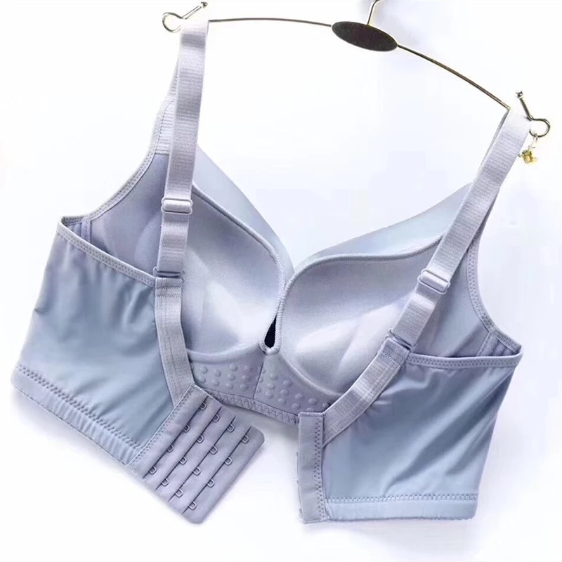 Elovegirl Sexy Adjustable No Steel Ring Bra Thin Large Size Big Breasts Lingerie Lace Underwear Women Gather Comfortable Bra
Elovegirl Sexy Adjustable No Steel Ring Bra Thin Large Size Big Breasts Lingerie Lace Underwear Women Gather Comfortable Bra