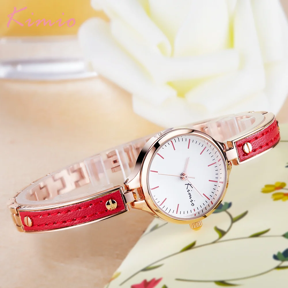 Kimio Luxury Top Brand Ladies Wristwatches Fashion Casual Women Watches Leather Bracelet Quartz Clock Relogio Feminino
Kimio Luxury Top Brand Ladies Wristwatches Fashion Casual Women Watches Leather Bracelet Quartz Clock Relogio Feminino