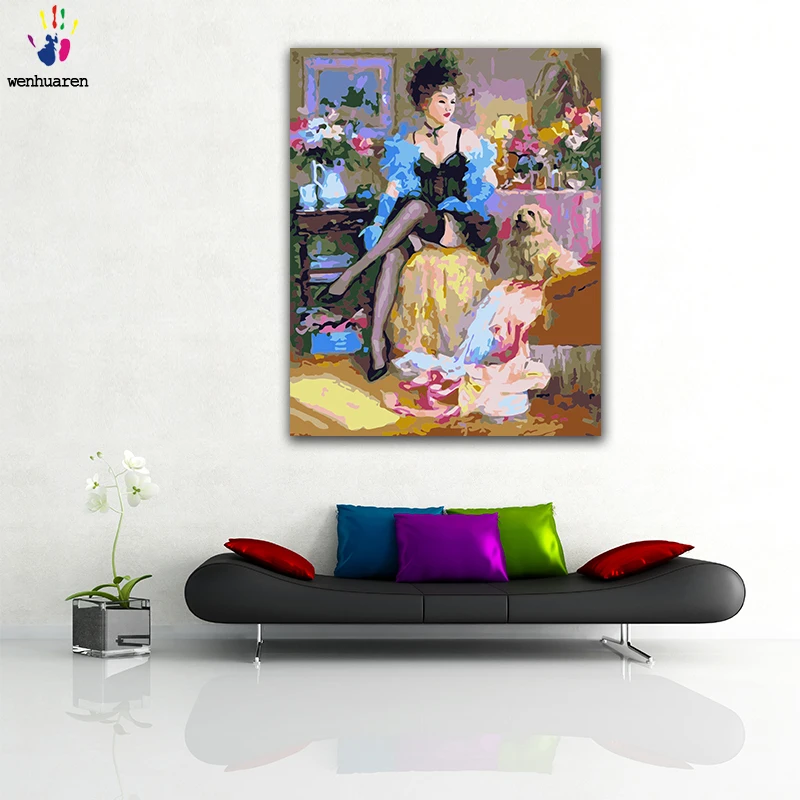 DIY colorings pictures by numbers with colors Colorful freehand sexy beauty
DIY colorings pictures by numbers with colors Colorful freehand sexy beauty