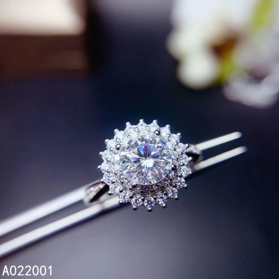 KJJEAXCMY fine jewelry Mosang Diamond 925 sterling silver new adjustable women ring support test trendy
KJJEAXCMY fine jewelry Mosang Diamond 925 sterling silver new adjustable women ring support test trendy