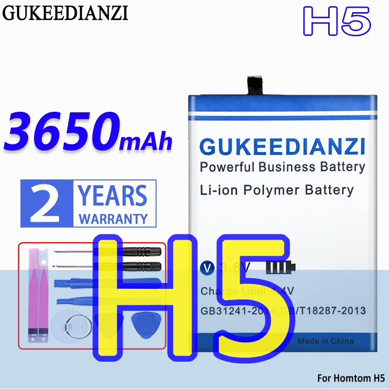 GUKEEDIANZI высокое Ёмкость Батарея H5 3650 ма-ч для Homtom H5 акумуляторная батарея
GUKEEDIANZI высокое Ёмкость Батарея H5 3650 ма-ч для Homtom H5 акумуляторная батарея