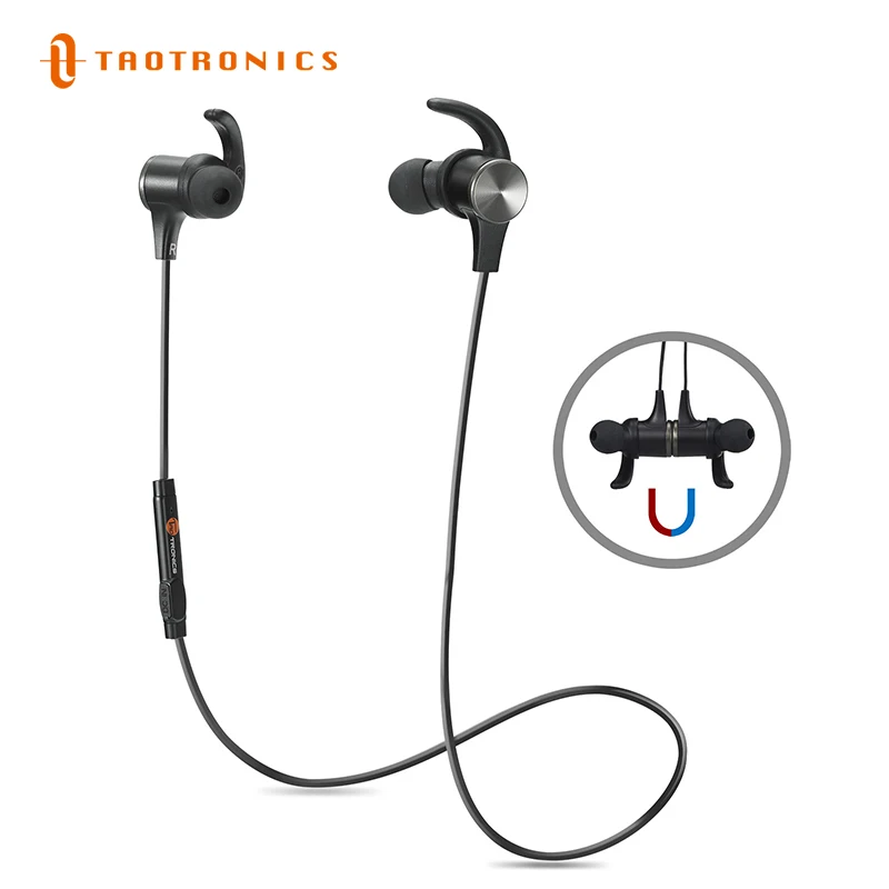 TaoTronics SoundLiberty 07 Wireless Bluetooth 5.0 Headphone Hanging Neck Headset AptX HD Audio Waterproof Sports Earplugs | Электроника