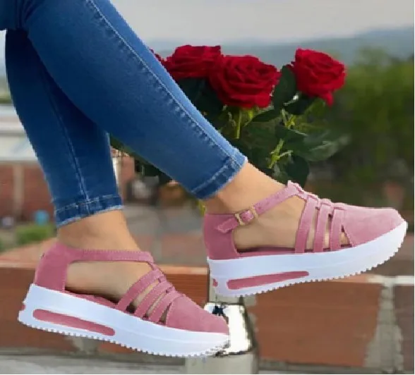 2021 Summer Wedges Shoes for Women Open Toe Beach Female Sandals Multicolor Slingback Sandals Platform Ladies Sandals Plus Size
2021 Summer Wedges Shoes for Women Open Toe Beach Female Sandals Multicolor Slingback Sandals Platform Ladies Sandals Plus Size