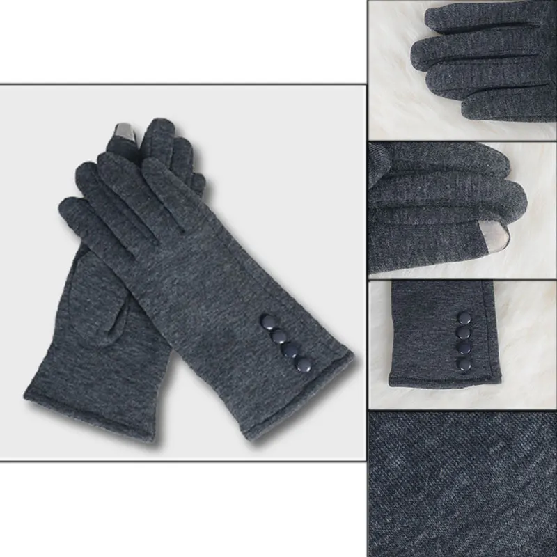 1 Pair Hot Fashion Women Gloves Winter 4 Buttons Touches Screen Gloves Outdoor Sports Warm Gloves Mittens Mittens Cashmere
1 Pair Hot Fashion Women Gloves Winter 4 Buttons Touches Screen Gloves Outdoor Sports Warm Gloves Mittens Mittens Cashmere