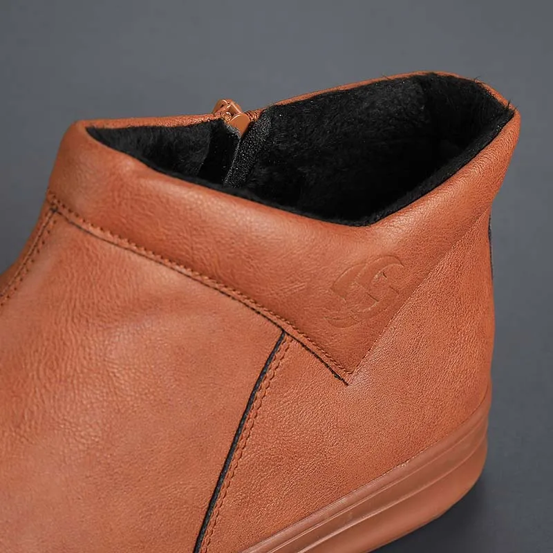 Men Boots Fashion Winter snow Boots For Men Fur ankle Boots Plush Fashion Mans leather Footwear Warm Waterproof Men Shoes
Men Boots Fashion Winter snow Boots For Men Fur ankle Boots Plush Fashion Mans leather Footwear Warm Waterproof Men Shoes