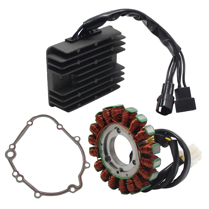 Motorcycle Stator Coil Regulator Rectifier Gasket Set For Suzuki GSXR600 GSXR750 11483-01H00 32800-47H00 31401-01H21 31401-01H20
Motorcycle Stator Coil Regulator Rectifier Gasket Set For Suzuki GSXR600 GSXR750 11483-01H00 32800-47H00 31401-01H21 31401-01H20
