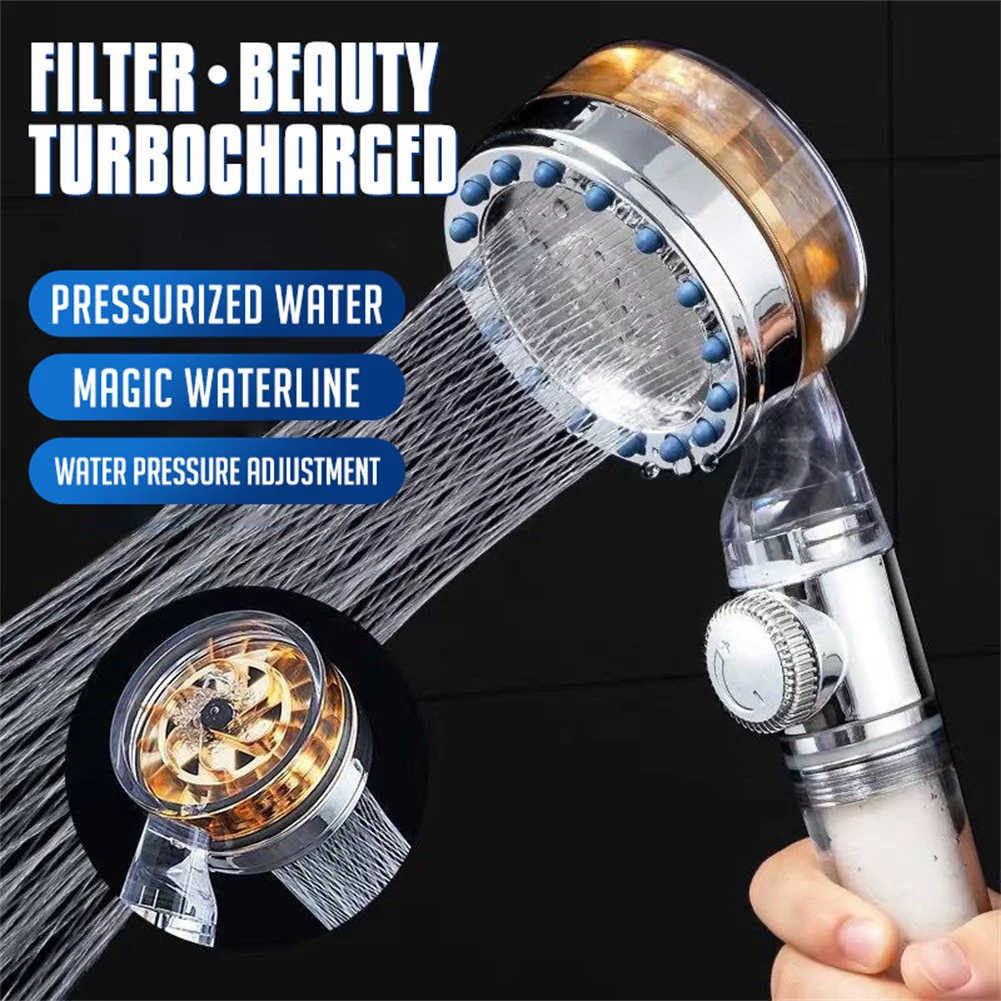 ABS Hand Shower Head Polished Chrome Bathroom With Stop Button Pressurized Turbo Nozzle Increases The Water Flow Speed
ABS Hand Shower Head Polished Chrome Bathroom With Stop Button Pressurized Turbo Nozzle Increases The Water Flow Speed