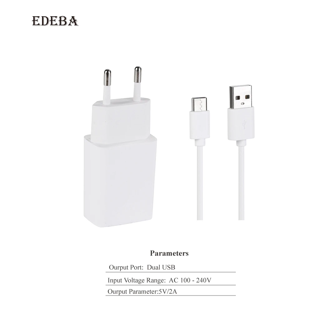 Newest Dual USB Charger Portable Phone Charger 5V/2A EU plug Fast Charging Adapter For iPhone 12 Pro Samsung Xiaomi
Newest Dual USB Charger Portable Phone Charger 5V/2A EU plug Fast Charging Adapter For iPhone 12 Pro Samsung Xiaomi