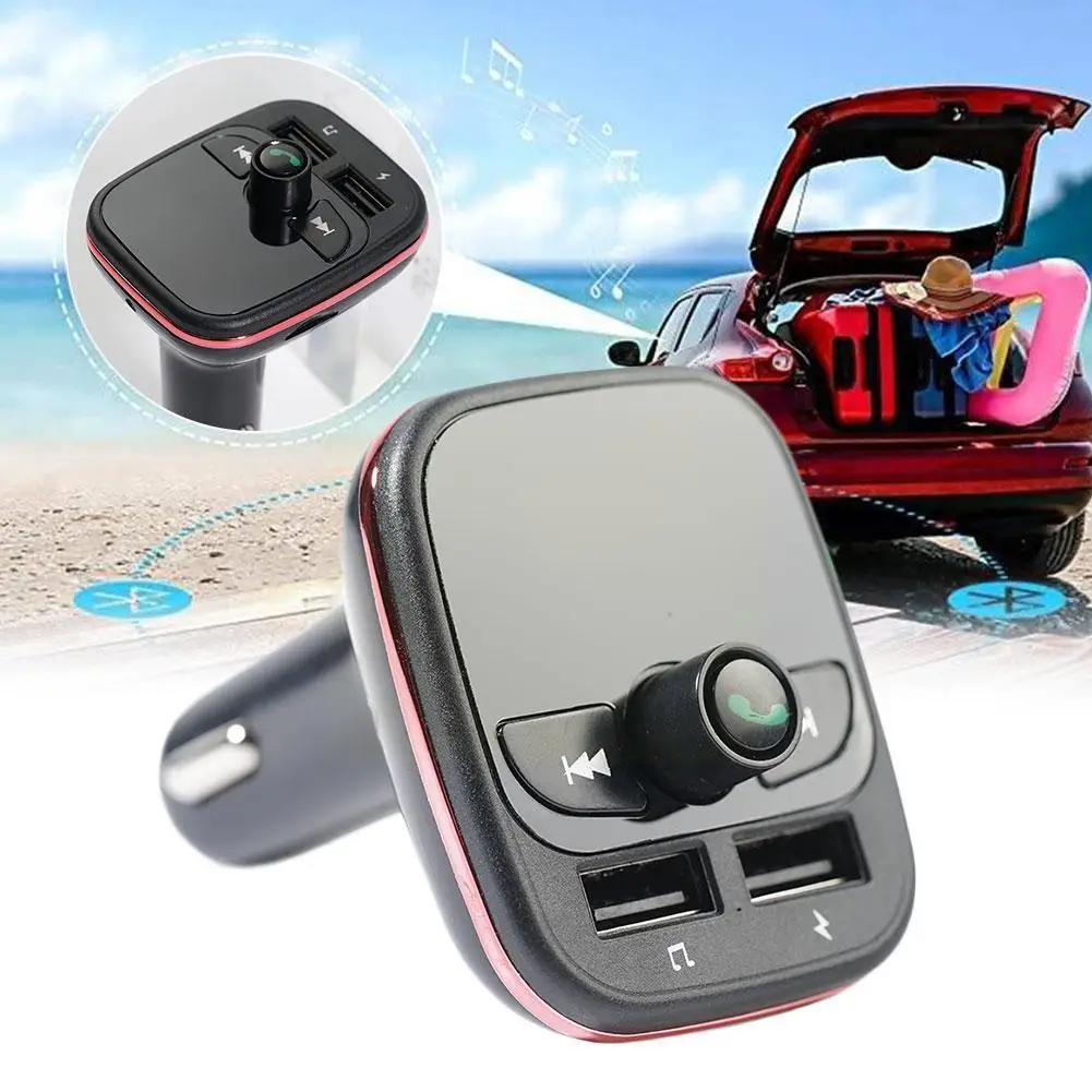 FM Transmitter Aux Modulator Bluetooth-compatible Handsfree Car Audio MP3 Player with 3.1A Quick Charge Dual USB Car Charger
FM Transmitter Aux Modulator Bluetooth-compatible Handsfree Car Audio MP3 Player with 3.1A Quick Charge Dual USB Car Charger