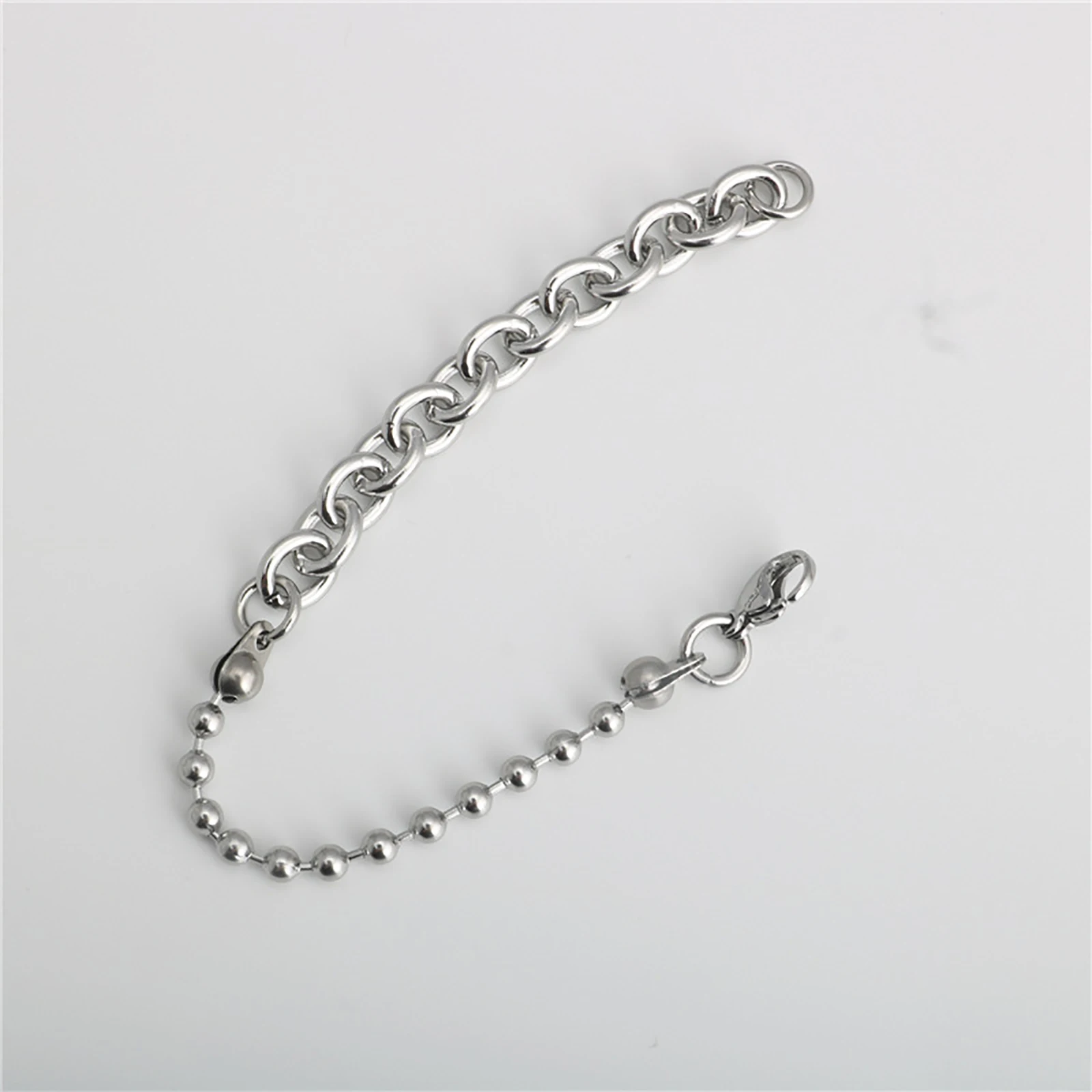 Нержавеющая сталь религиозные Link цепочка выводы браслеты серебряного цвета крест цельнокроеное платье
Нержавеющая сталь религиозные Link цепочка выводы браслеты серебряного цвета крест цельнокроеное платье