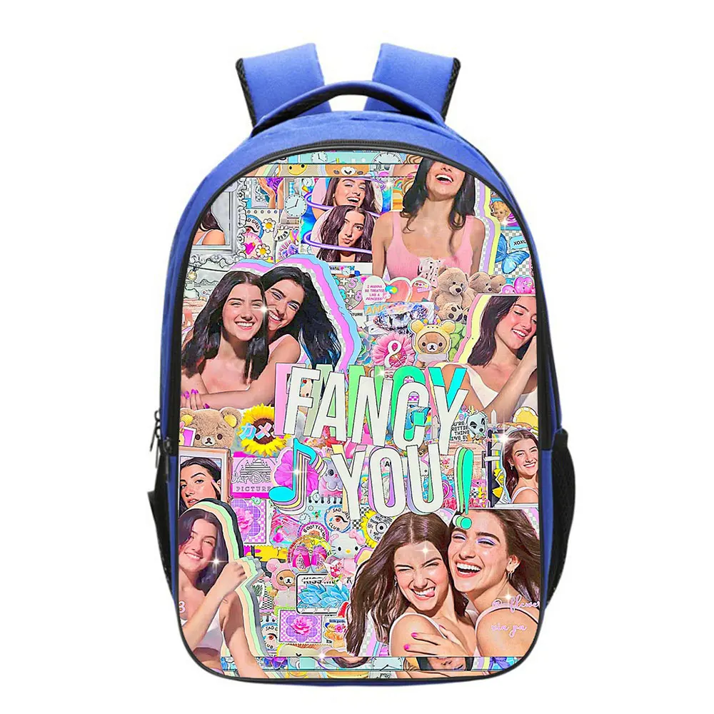 New Charli DAmelio 3D Candy Color Backpack Printed Charli D'Amelio Backpacks Fashion Casual Bags Kpop School Student Bag Mochila
New Charli DAmelio 3D Candy Color Backpack Printed Charli D'Amelio Backpacks Fashion Casual Bags Kpop School Student Bag Mochila