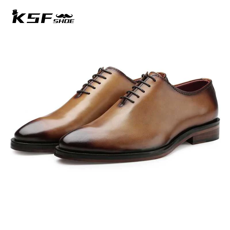 KSF SHOE Oxford Dress Shoes Men Fashion Designer Original Genuine Leather Handmade Business Formal Wedding Party Shoes for Men
KSF SHOE Oxford Dress Shoes Men Fashion Designer Original Genuine Leather Handmade Business Formal Wedding Party Shoes for Men
