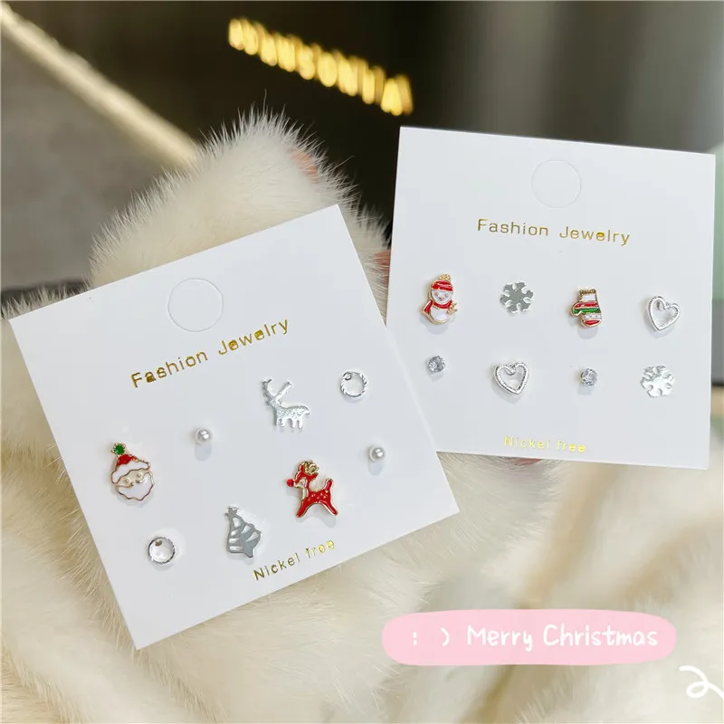Christmas decoration Women's earrings 2021 new fashion all-match Christmas earrings 피어싱 жемчужные серьги pendientes mujer acero
Christmas decoration Women's earrings 2021 new fashion all-match Christmas earrings 피어싱 жемчужные серьги pendientes mujer acero