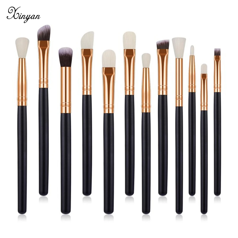 XINYAN Makeup Brush Set Eyeshadow Nose Shadow Eyeliner Lip Toiletry Kit Wool Brand Pincel Maleta De Maquiagem
XINYAN Makeup Brush Set Eyeshadow Nose Shadow Eyeliner Lip Toiletry Kit Wool Brand Pincel Maleta De Maquiagem