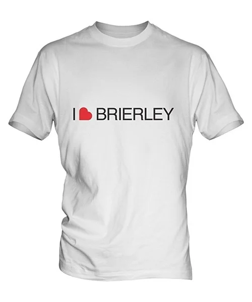 I Love Brierley Mens White T-Shirt Top For Mens Womens Short Sleeve T Shirt Summer Cool Graphic tshirt Casual Shirt
I Love Brierley Mens White T-Shirt Top For Mens Womens Short Sleeve T Shirt Summer Cool Graphic tshirt Casual Shirt