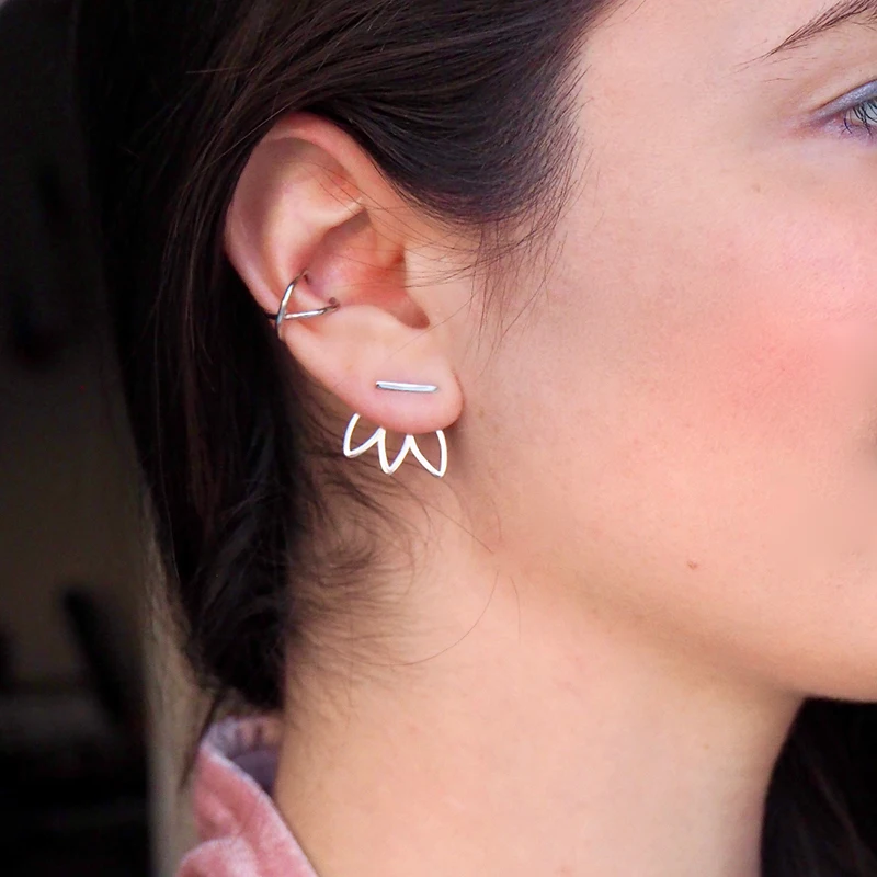 JUJIE Stainless Steel Leaf Earrings For Women 2021 Fashion Combination Stud Earring Girl Gifts Jewelry Wholesale/Dropshipping
JUJIE Stainless Steel Leaf Earrings For Women 2021 Fashion Combination Stud Earring Girl Gifts Jewelry Wholesale/Dropshipping