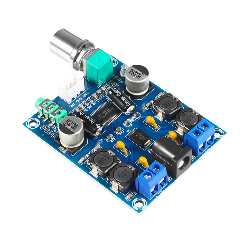 1PC TPA3118D2 Dual Channel Audio AMP DIY 45W*2 Digital Module Amplificador Dual Audio Power DC 12V 24V 28V 3A Amplifier Board
1PC TPA3118D2 Dual Channel Audio AMP DIY 45W*2 Digital Module Amplificador Dual Audio Power DC 12V 24V 28V 3A Amplifier Board