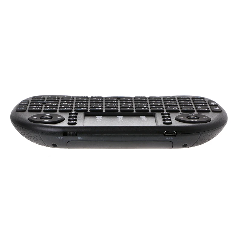 English 2.4GHz Wireless i8 Keyboard Touchpad Fly Air Mouse For Android TV PS3