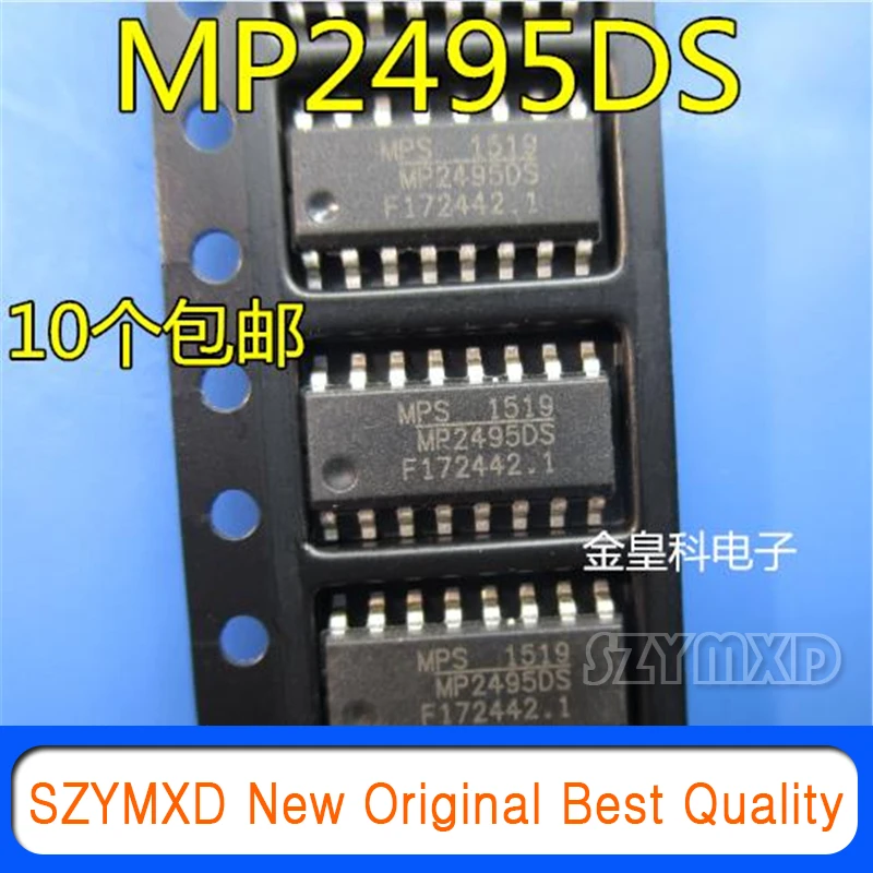 10Pcs/Lot New Original MP2495DS-LF-Z MP2495 genuine power management chip SOP16 In Stock
10Pcs/Lot New Original MP2495DS-LF-Z MP2495 genuine power management chip SOP16 In Stock