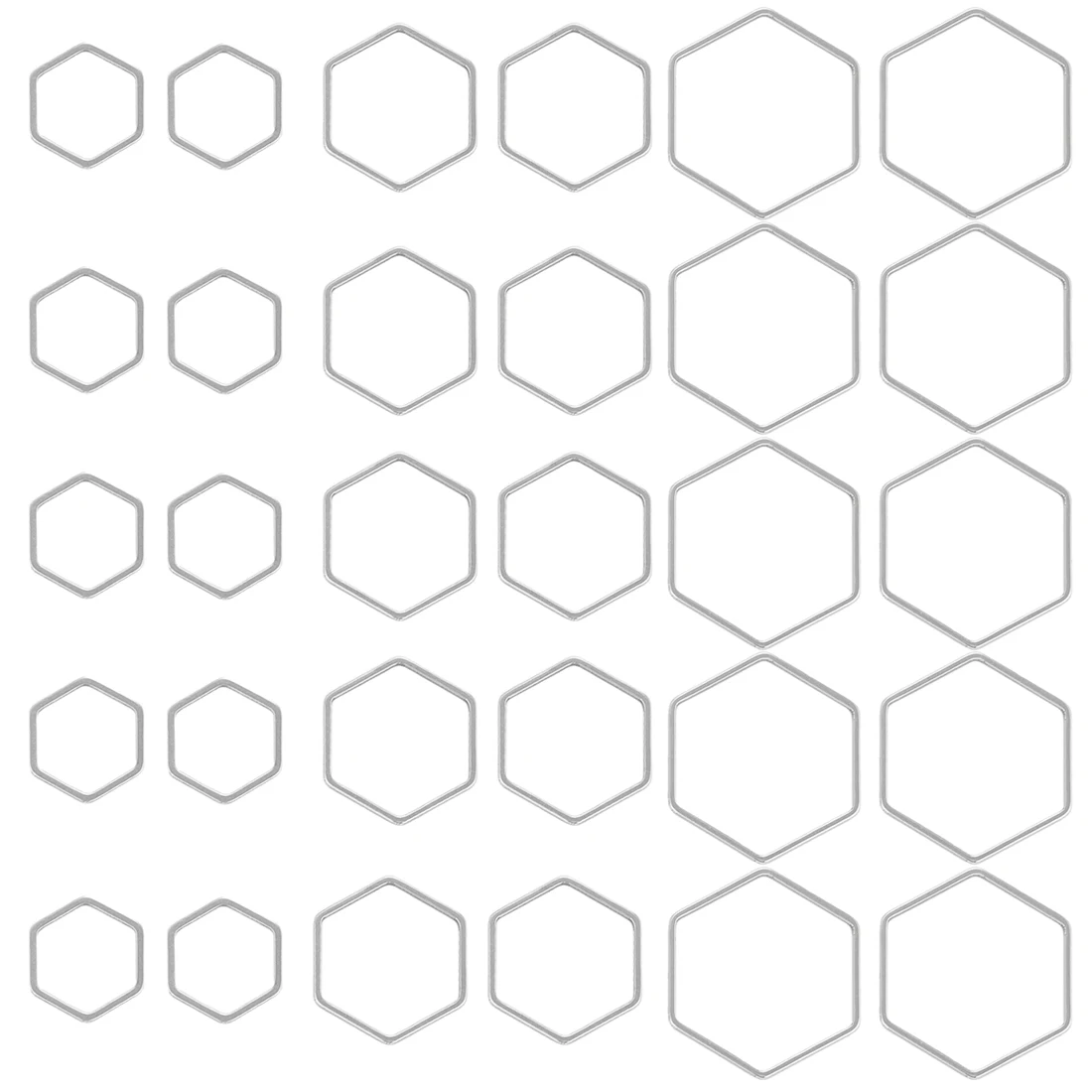 30pcs Stainless Steel Geometric Open Bezel Frame Charms Pendants For DIY Earring Necklace Jewelry Making Accessories Gold Color 
30pcs Stainless Steel Geometric Open Bezel Frame Charms Pendants For DIY Earring Necklace Jewelry Making Accessories Gold Color