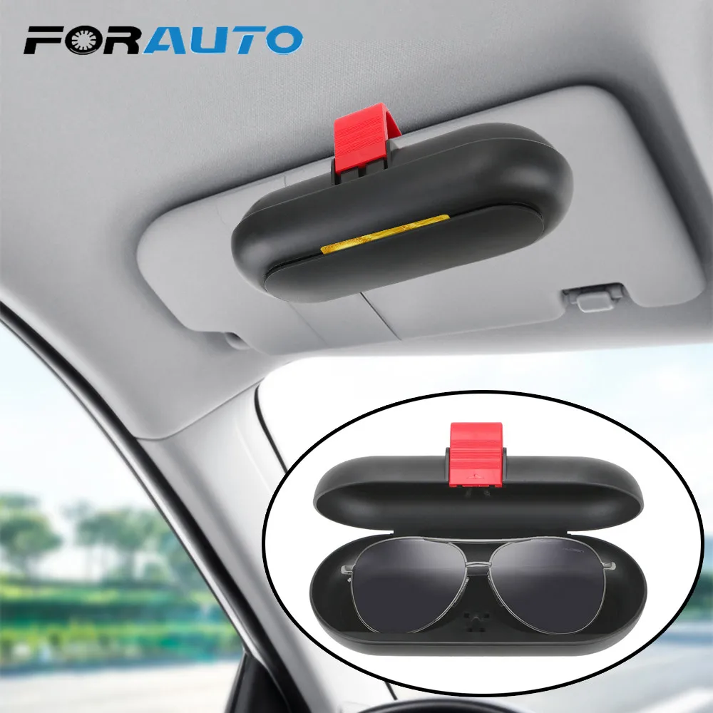 Car Interior Glasses Case Built-in Fiber Velvet Protection ABS Sunglasses Box Sun Visor Universal Buckle Storage Box Bill Card
Car Interior Glasses Case Built-in Fiber Velvet Protection ABS Sunglasses Box Sun Visor Universal Buckle Storage Box Bill Card