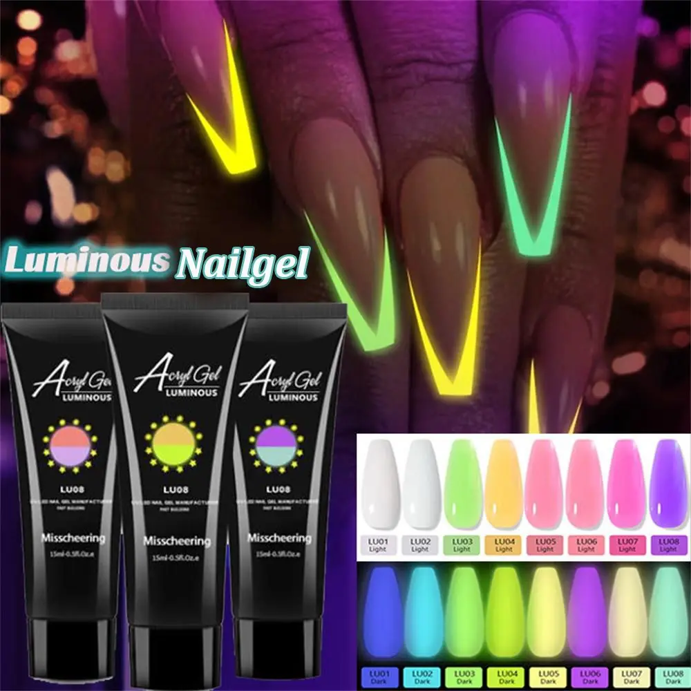 UV LED Crystal Gel Fluorescent Color French Manicure Nail Extension UV Gel Luminous Extend Builder Nail Builder Gel
UV LED Crystal Gel Fluorescent Color French Manicure Nail Extension UV Gel Luminous Extend Builder Nail Builder Gel