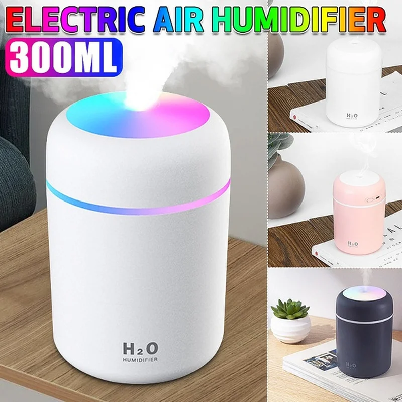Large Capacity 300ml Humidifier with Colorful Light USB Ultrasonic Dazzle Cup Aroma Diffuser Cool Mist Maker Air Purifier
Large Capacity 300ml Humidifier with Colorful Light USB Ultrasonic Dazzle Cup Aroma Diffuser Cool Mist Maker Air Purifier