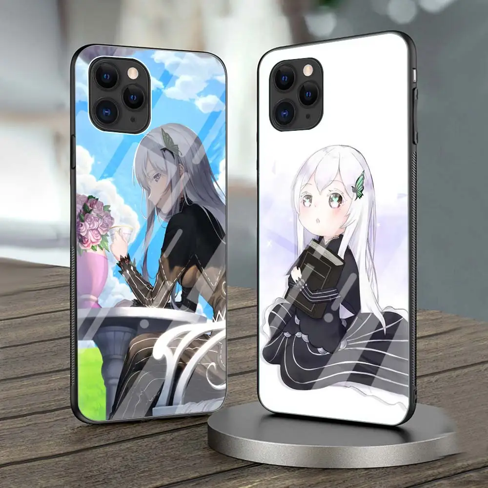 Phone Case for iPhone 11 Pro Shell for iPhone 12 Pro Max X XR XS 7 8 Plus SE 2020 Glass Funda Cover Re Zero Kara Echidna Anime
Phone Case for iPhone 11 Pro Shell for iPhone 12 Pro Max X XR XS 7 8 Plus SE 2020 Glass Funda Cover Re Zero Kara Echidna Anime
