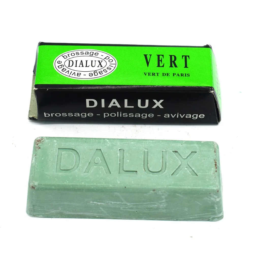 WAX FOR JEWELRY DIALUX GRAY POLISHING COMPOUND ROUGE DIALUX GRIS STAINLESS STEEL GREY POLISH BAR
WAX FOR JEWELRY DIALUX GRAY POLISHING COMPOUND ROUGE DIALUX GRIS STAINLESS STEEL GREY POLISH BAR