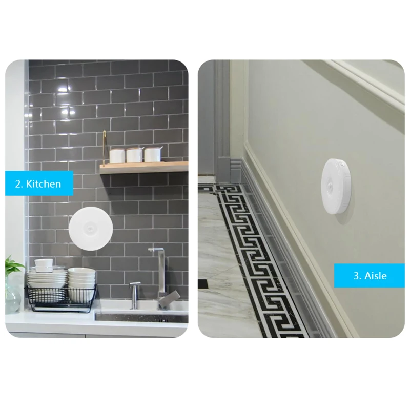 LED Body Motion Sensor Night Light USB Rechargeable Bedroom Lamp Stairs Light Sensor Lamp Home Energy-Saving
LED Body Motion Sensor Night Light USB Rechargeable Bedroom Lamp Stairs Light Sensor Lamp Home Energy-Saving